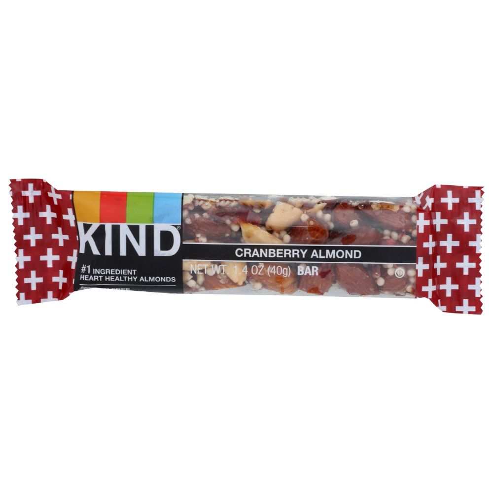 KIND Cranberry Almond Nut Bars - Delicious Snack|Cranberries & Almonds