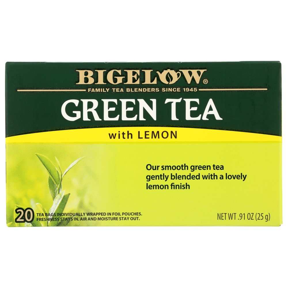 BIGELOW: Green Tea with Lemon 20Bg, 0.91 oz