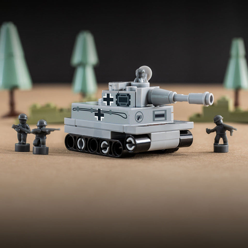 Char d'assaut miniature Panzer personnalisé en LEGO - B3 Customs