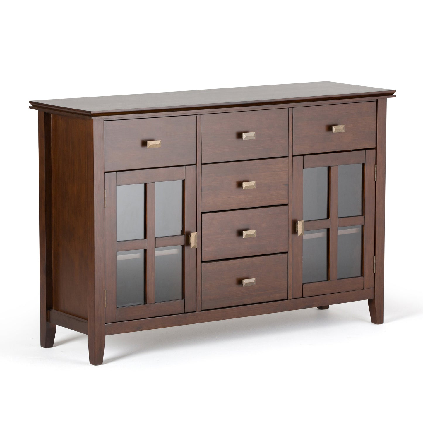 Artisan Solid Wood Sideboard Buffet in Russet