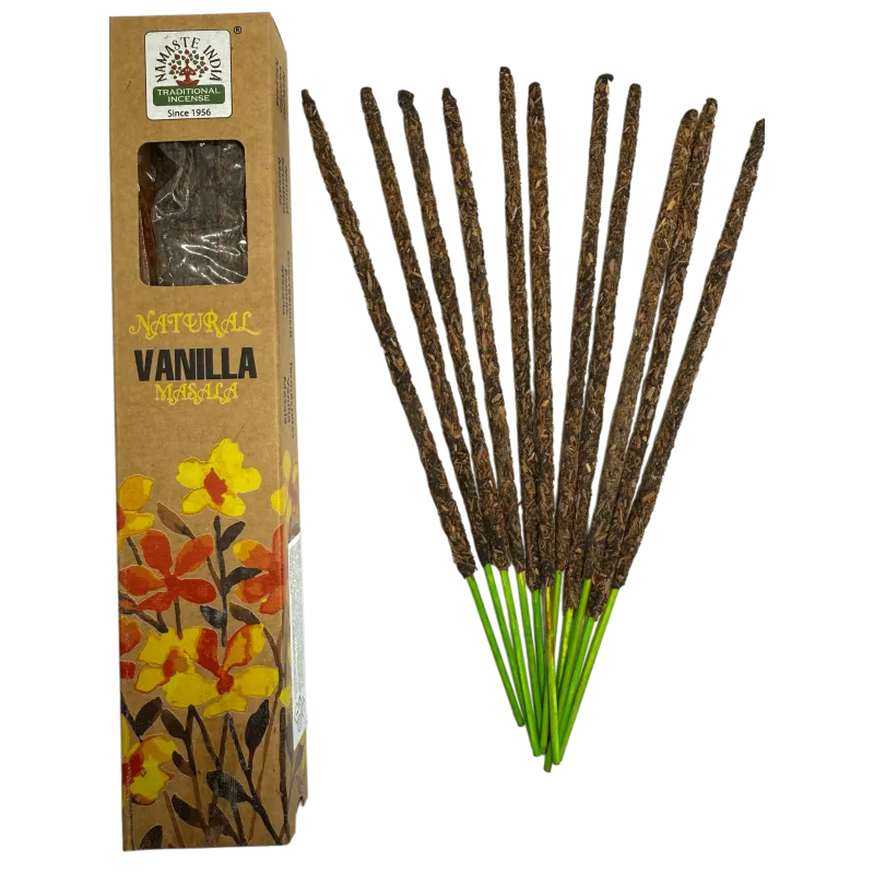 Natural Vanilla - Masala Incense Stick - Namaste India