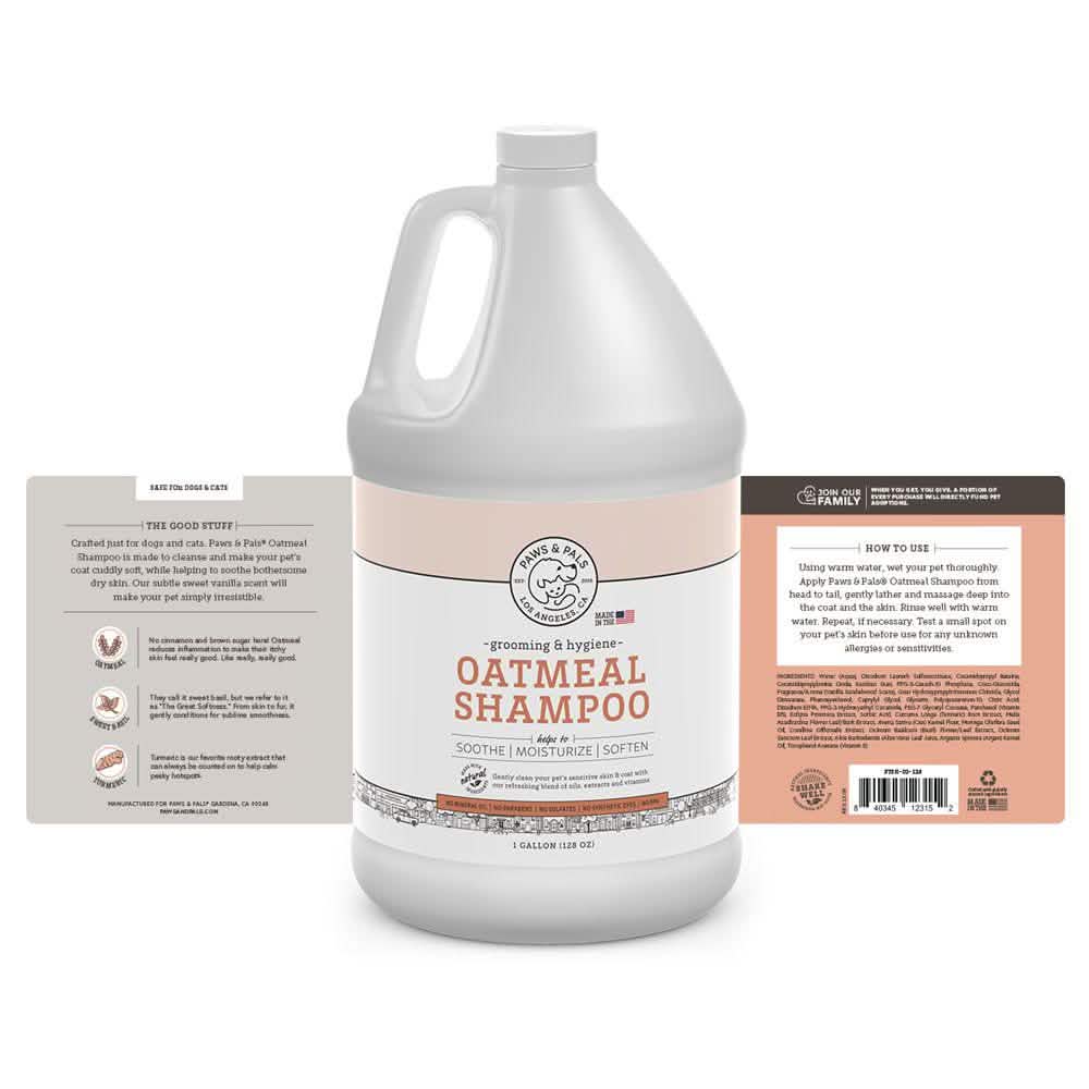 Shampooing Naturel à l'Avoine - Bidon de 3,78 litres