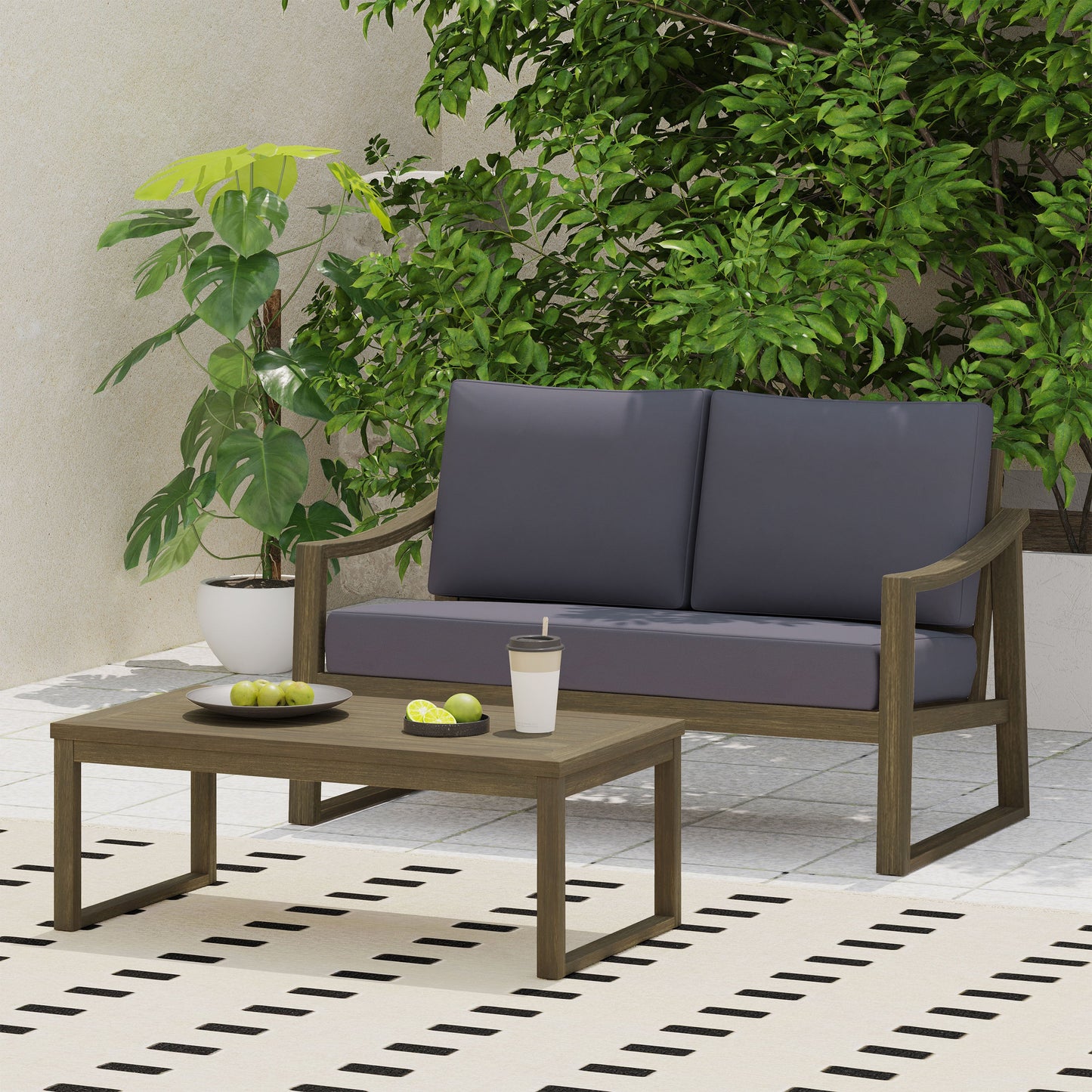 Samwell Coffee Table & Loveseat