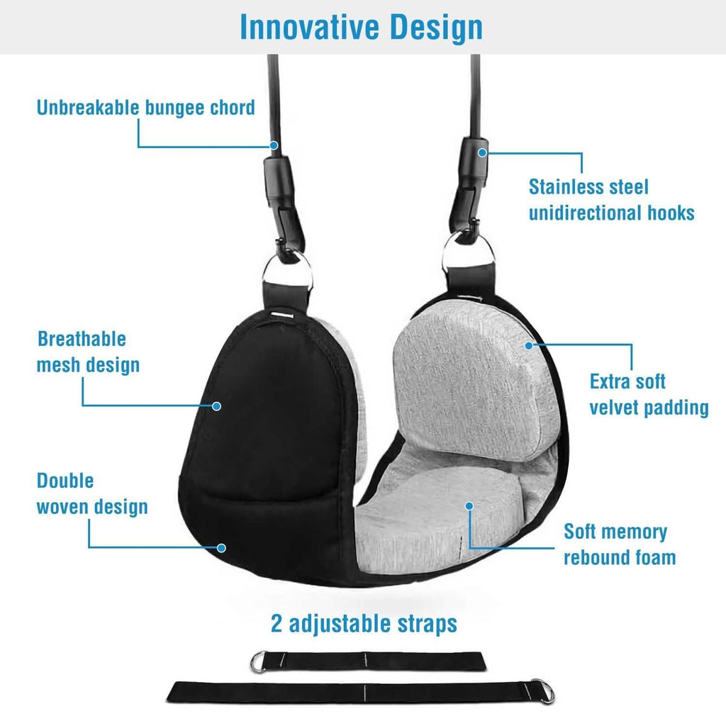 Hamac de Cou Tête Portable Traction Cervicale Soulagement Hamac