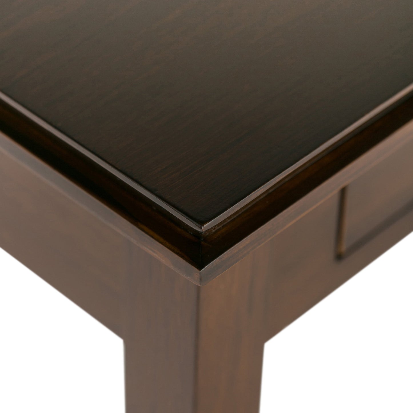 Artisan 46 Inch Wide Solid Wood Console Sofa Table in Russet