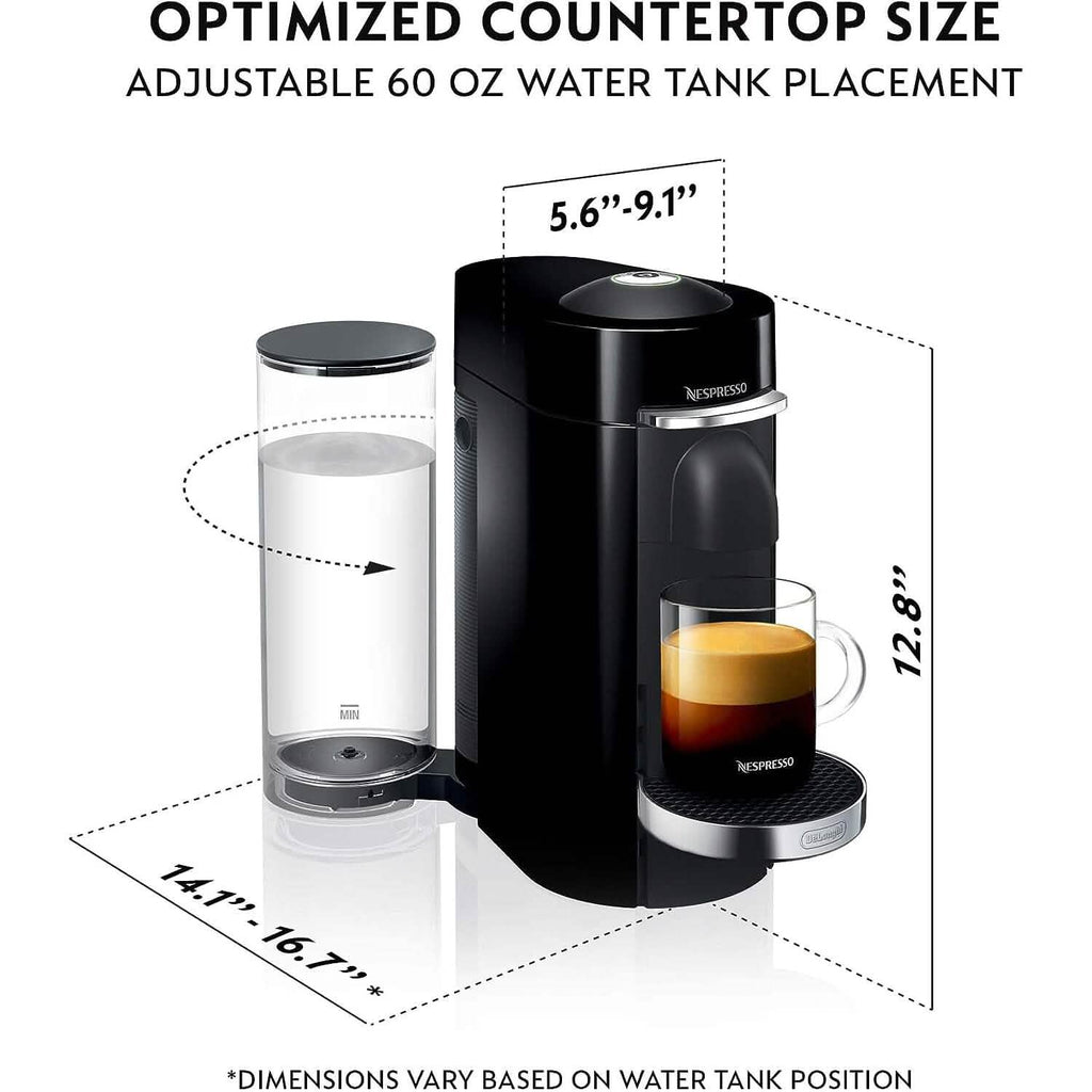 Machine à café et espresso Nespresso VertuoPlus Deluxe (reconditionnée)