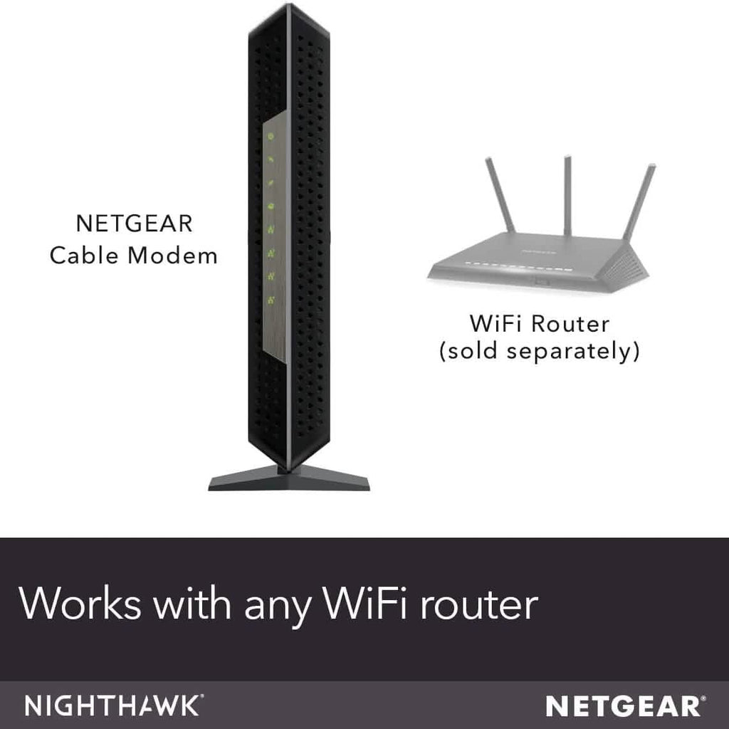 NETGEAR Nighthawk Cable Modem CM1200 - Compatible with all Cable Providers  (Refurbished)