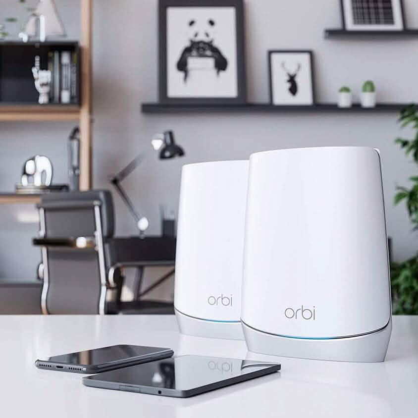 Système WiFi Mesh Tri-bande NETGEAR Orbi pour toute la maison WiFi 6 (RBK752) (Reconditionné)
