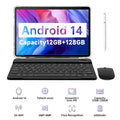 Tablette Android 14 10,1" 12 Go de RAM 128 Go de ROM avec clavier et souris