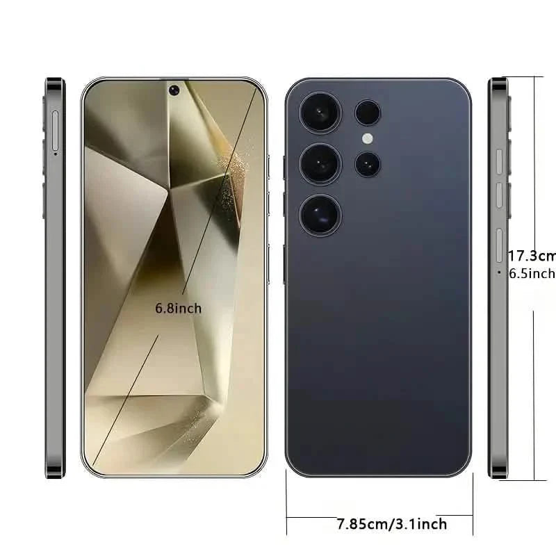 Android 13 5Gスマートフォン、6.8インチ、デュアルSIM、4GB + 128GB、48MP+108MP HDカメラ