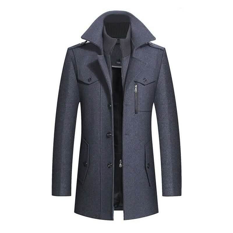 Nouveau Trench-coat de Mode pour Hommes