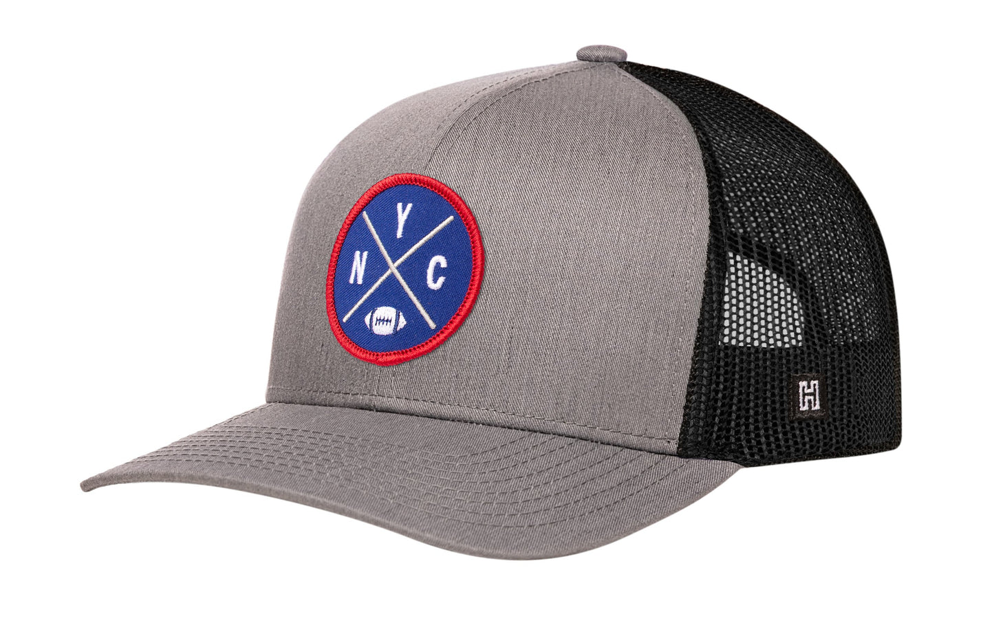 New York Football Trucker Hat  |  Blue NYC X Snapback
