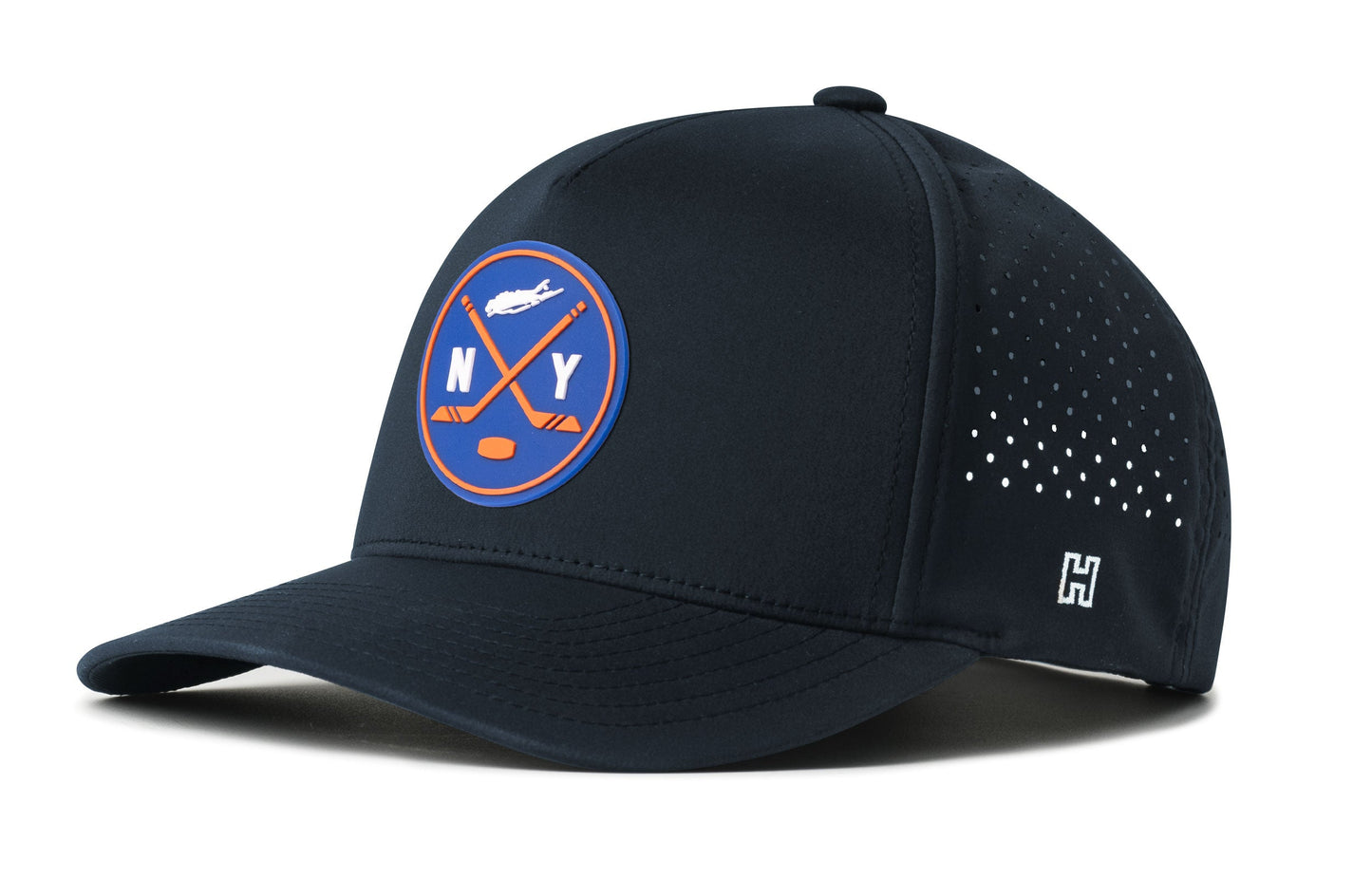 New York Hockey Performance 5-Panel Hat  |  NY X Flexfit Snapback