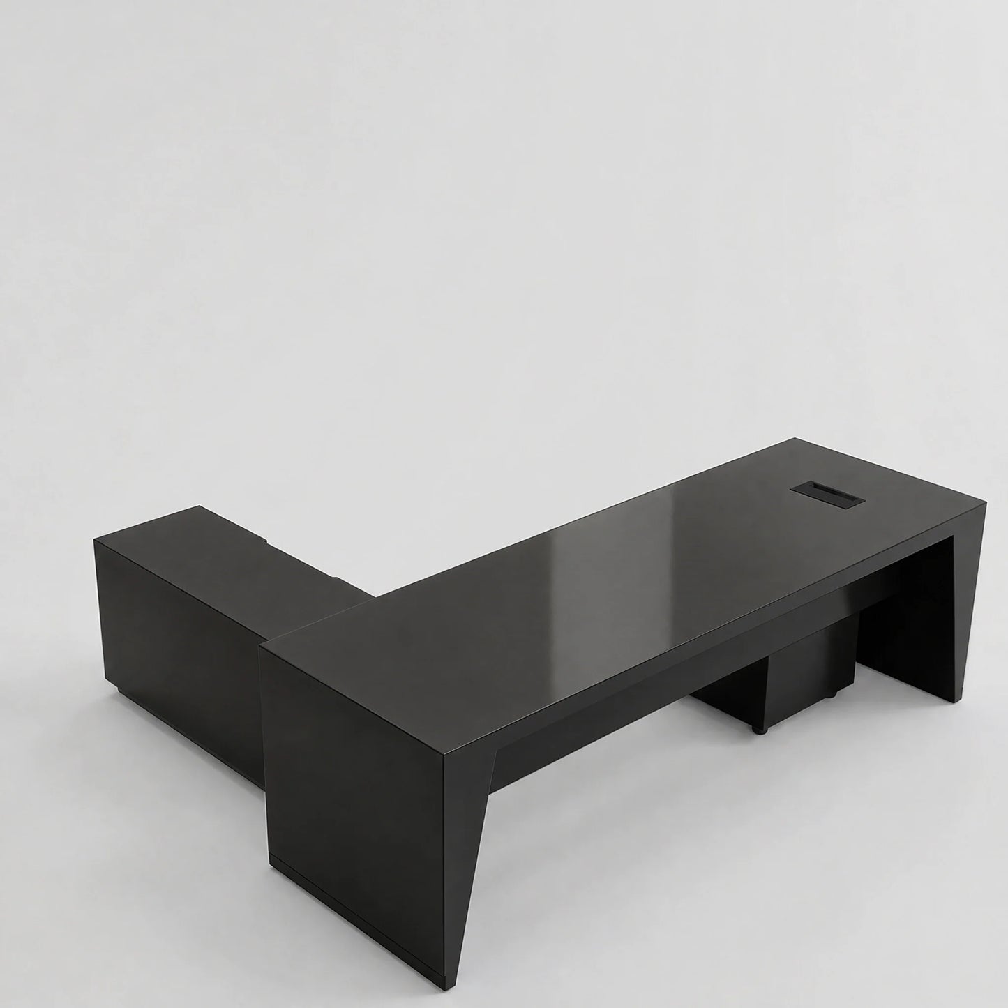 Newton · Executive Desk w/ Mobile Storage