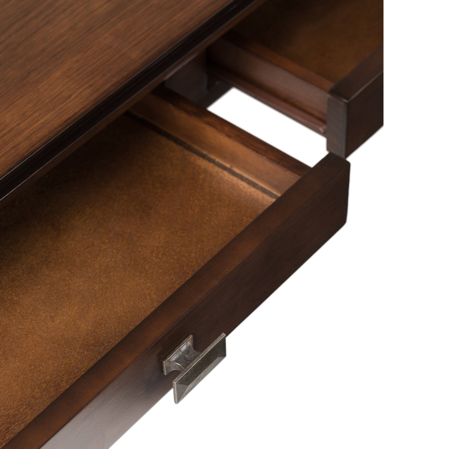 Artisan 46 Inch Wide Solid Wood Coffee Table in Russet