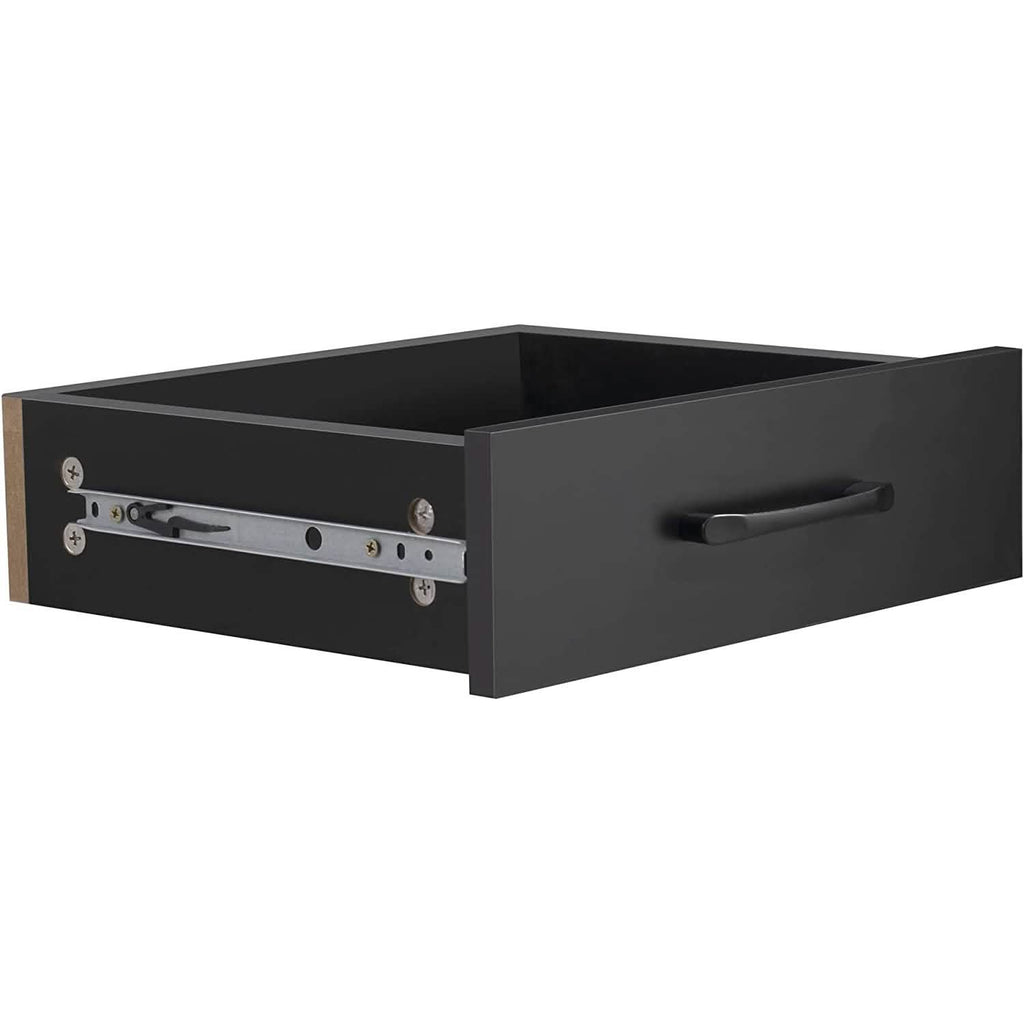Nightstand with 3 Drawers, Cabinet and USB Charging Ports