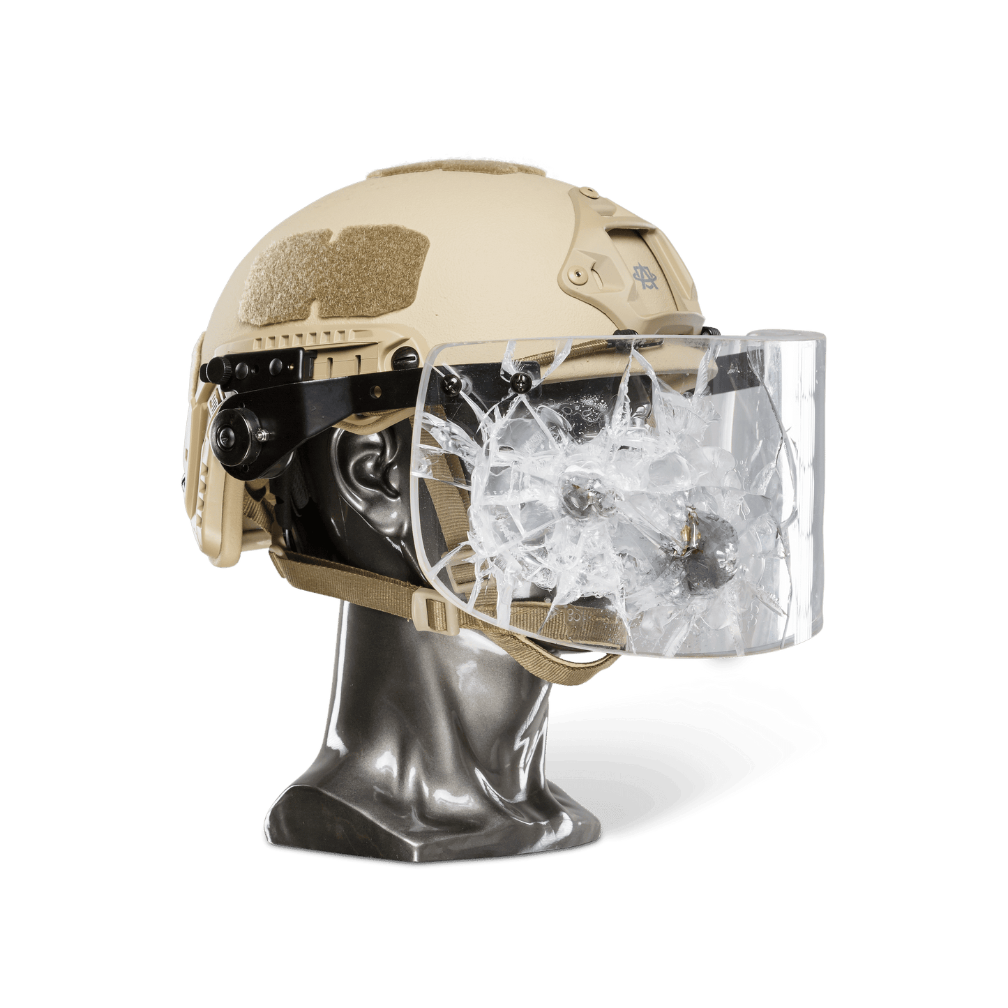 Texas IIIA+ Ballistic Face Shield - Fits All Helmets with ARC