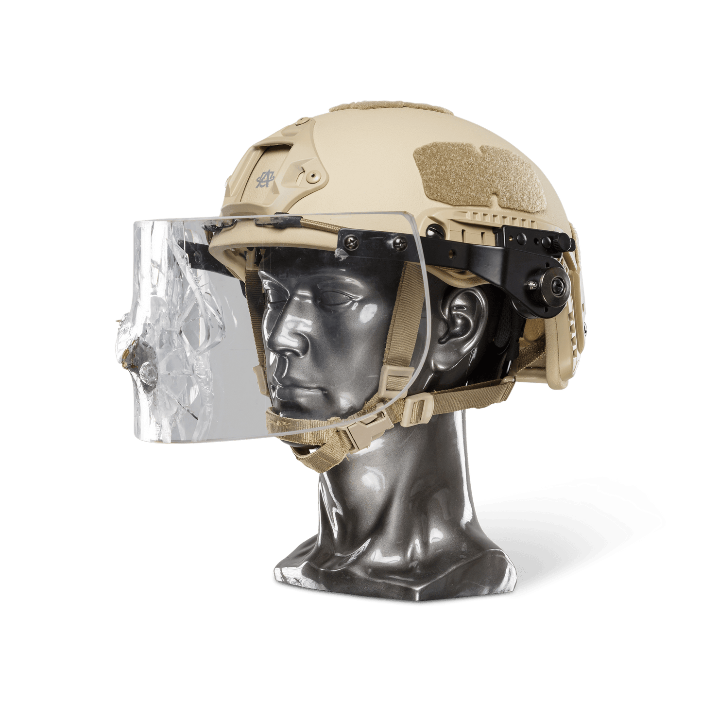 Texas IIIA+ Ballistic Face Shield - Fits All Helmets with ARC
