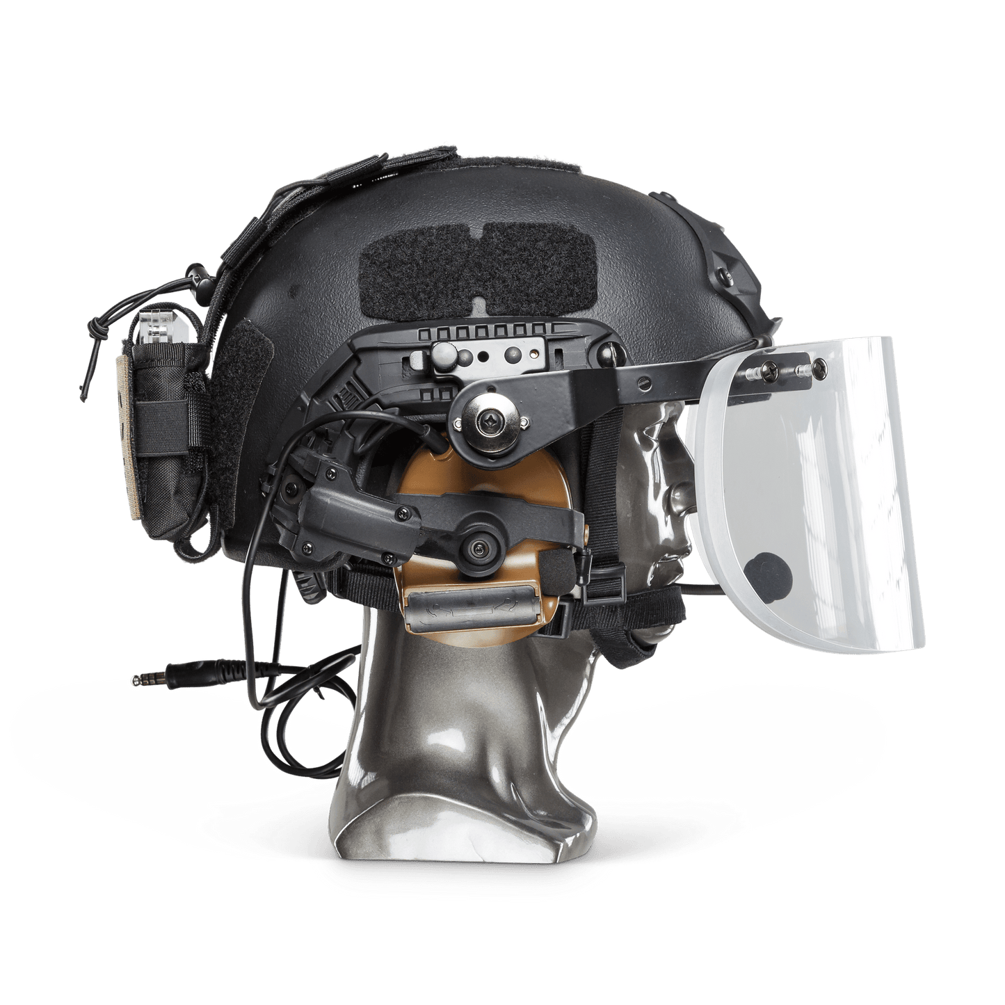 Texas IIIA+ Ballistic Face Shield - Fits All Helmets with ARC