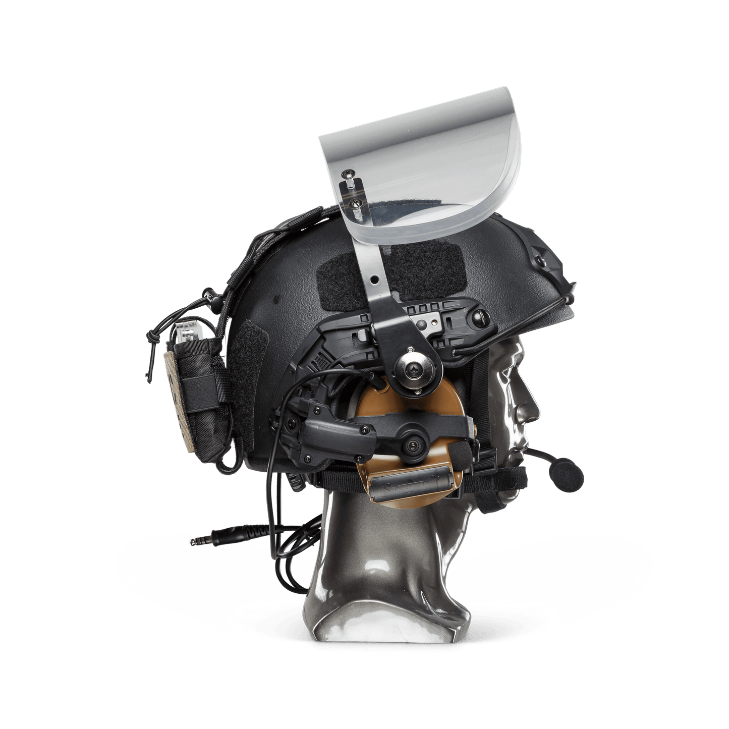Texas IIIA+ Ballistic Face Shield - Fits All Helmets with ARC