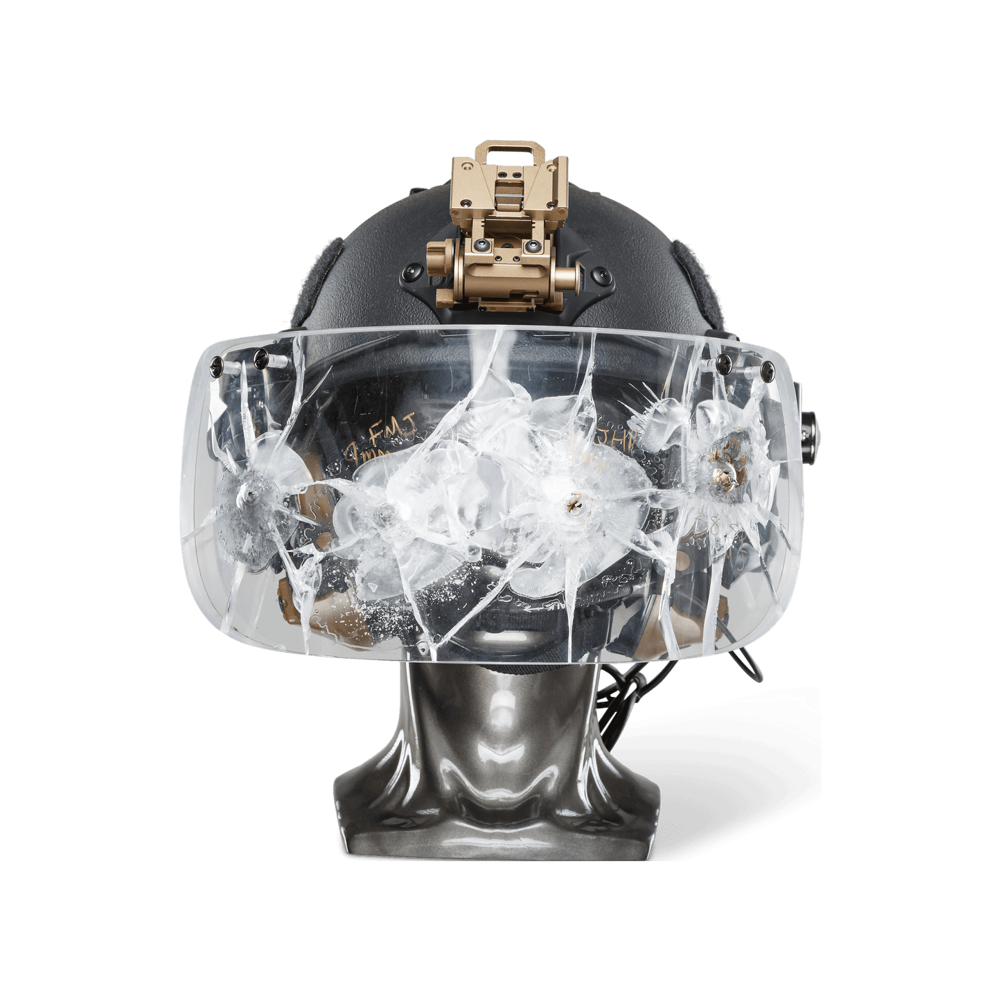 Texas IIIA+ Ballistic Face Shield - Fits All Helmets with ARC