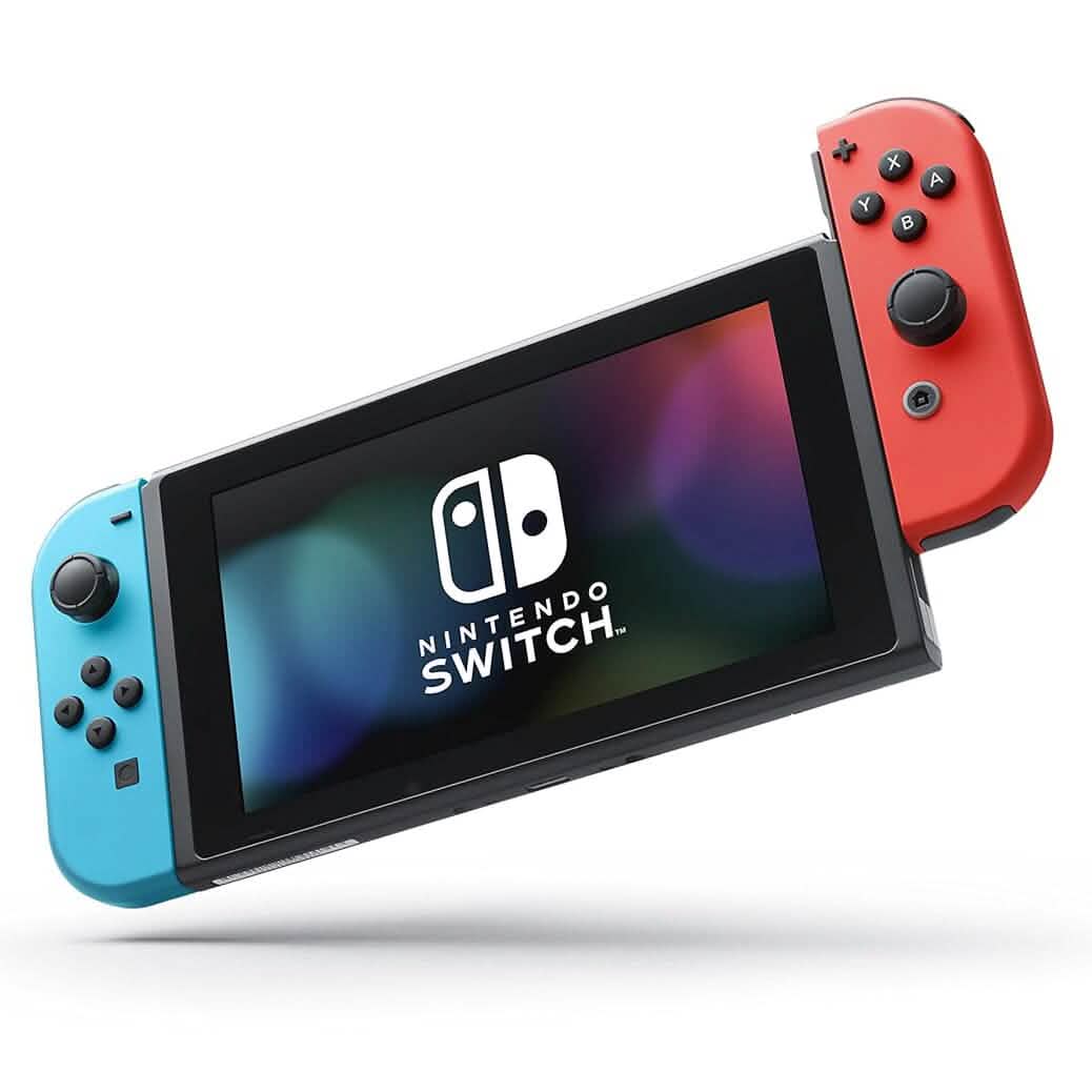 Nintendo Switch – Modèle OLED avec Joy-Con Rouge Néon et Bleu Néon (Reconditionné)
