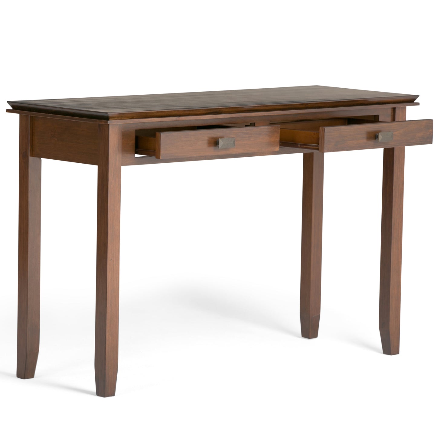 Artisan 46 Inch Wide Solid Wood Console Sofa Table in Russet
