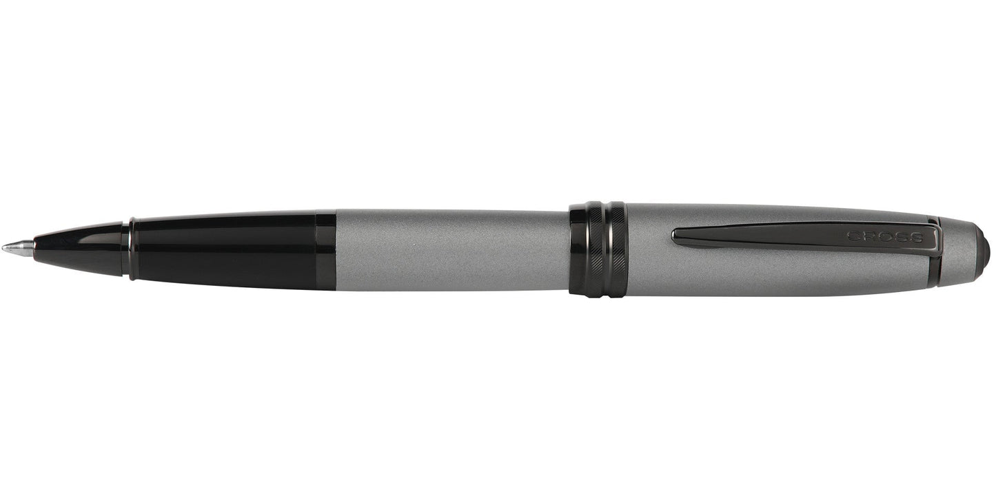 Bailey™ Matte Gray Lacquer Rollerball Pen