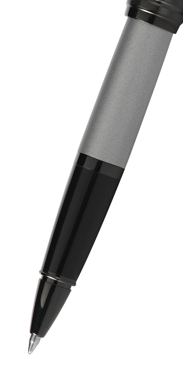 Bailey™ Matte Gray Lacquer Rollerball Pen