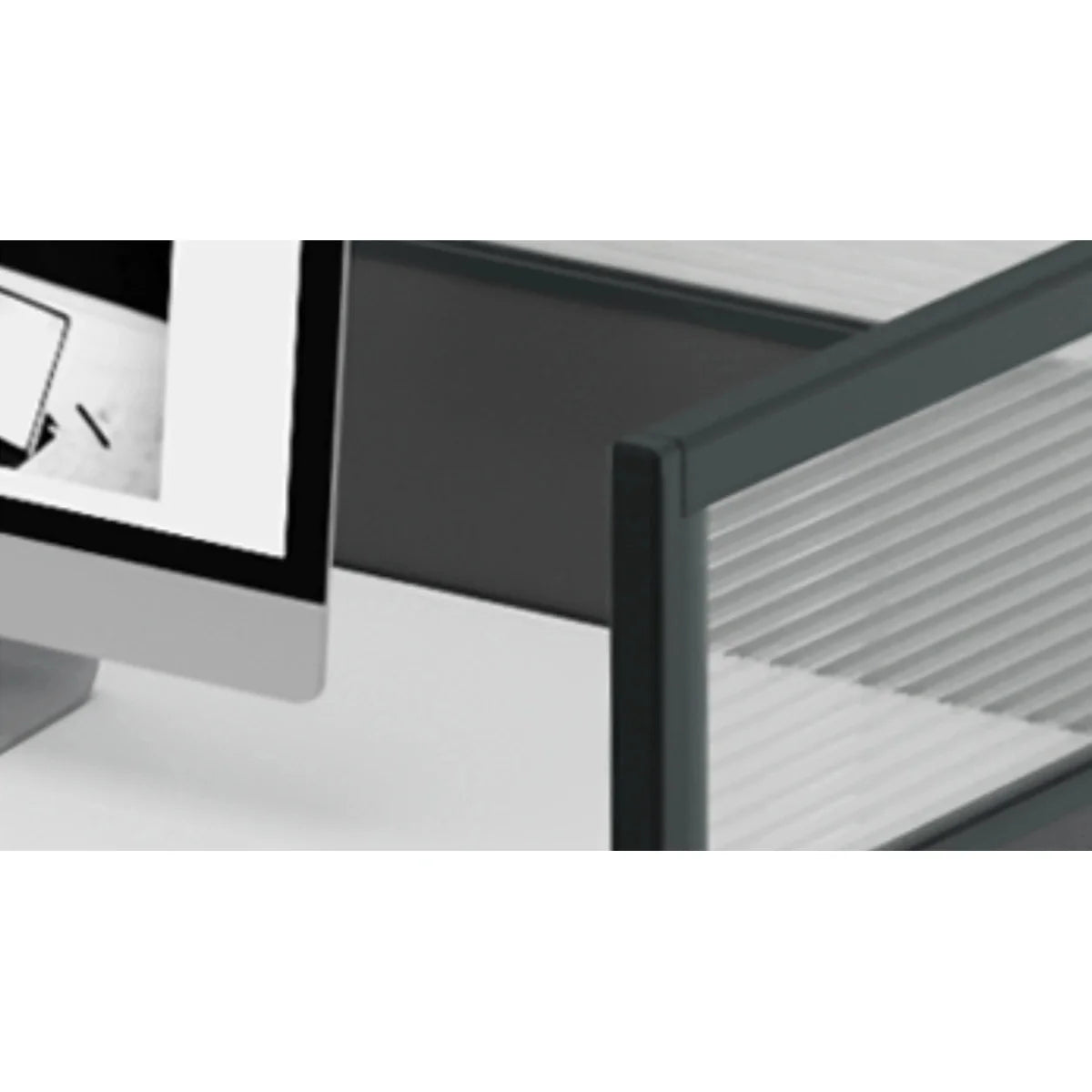 Norven · L-Shaped Cubicle Office Workstation