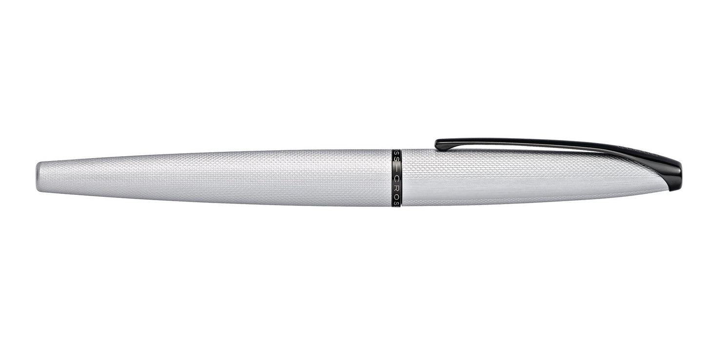 ATX® Brushed Chrome Rollerball Pen