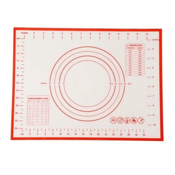 Tapis de pâtisserie en silicone antidérapant