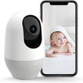 nooie 1080P Home Security Camera, Motion Tracking, Super IR Night Vision, Works with Alexa, Two-Way Audio, Motion & Sound Detection  (Refurbished)