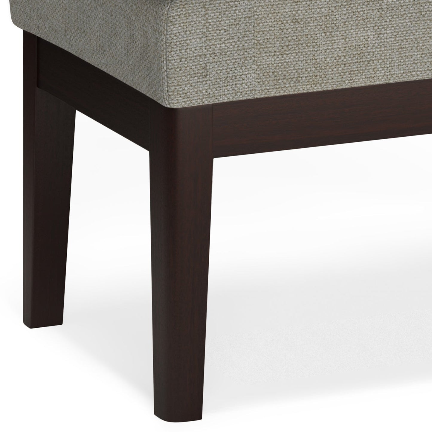 Carlson Small Ottoman Bench in Greige