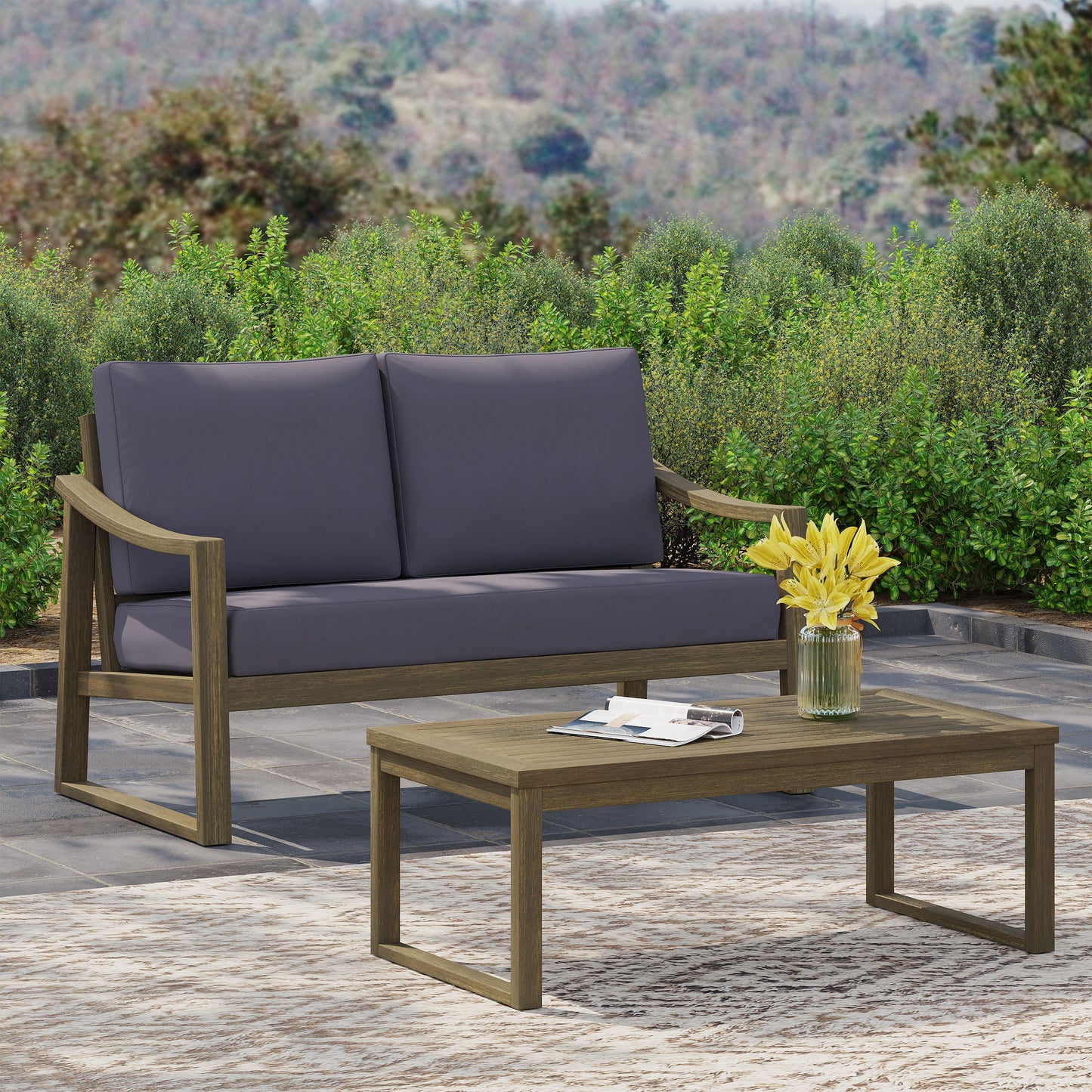 Samwell Coffee Table & Loveseat