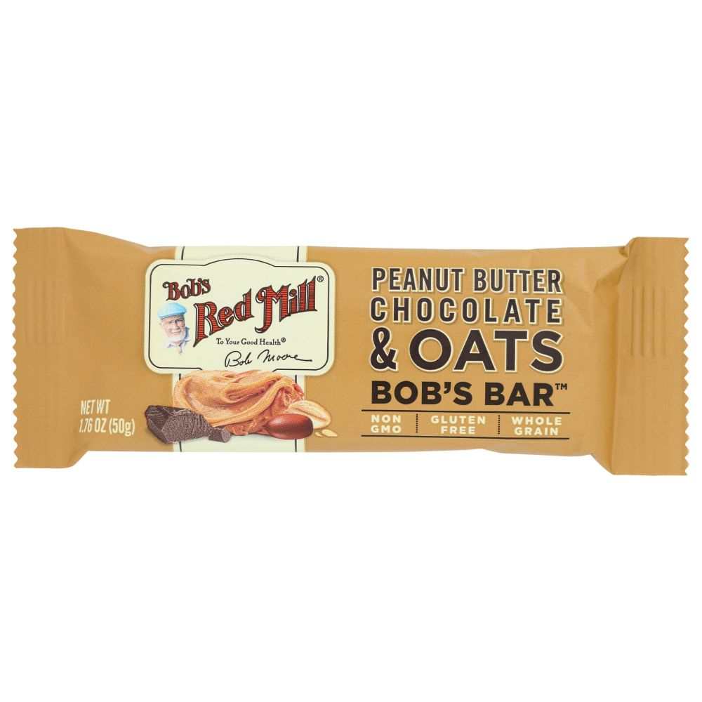 BOB'S RED MILL: Peanut Butter Chocolate and Oats Bobs Bar, 1.76 oz