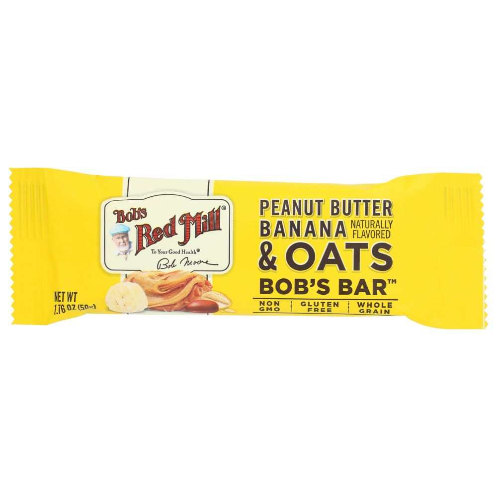 BOB'S RED MILL: Peanut Butter Banana and Oats Bobs Bar, 1.76 oz