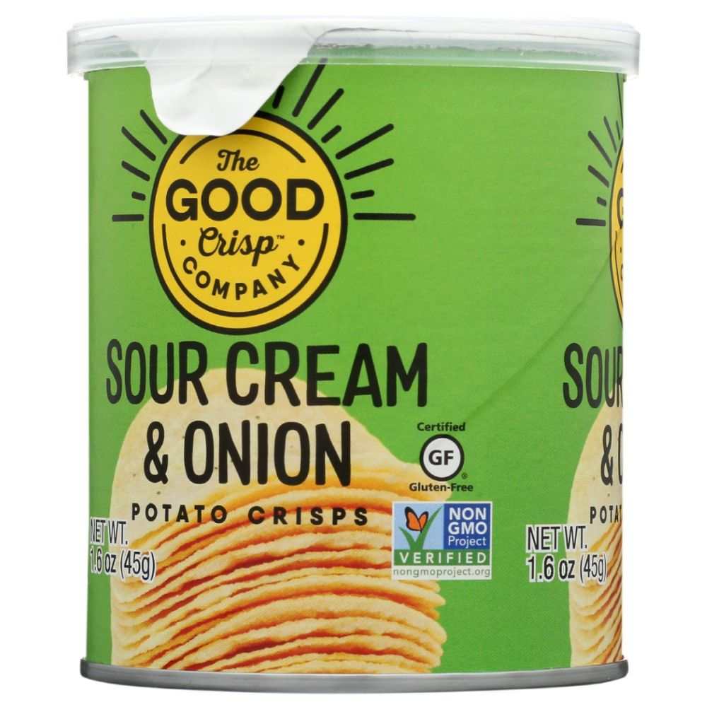 THE GOOD CRISP COMPANY: Mini Pack Sour Cream and Onion, 1.6 oz