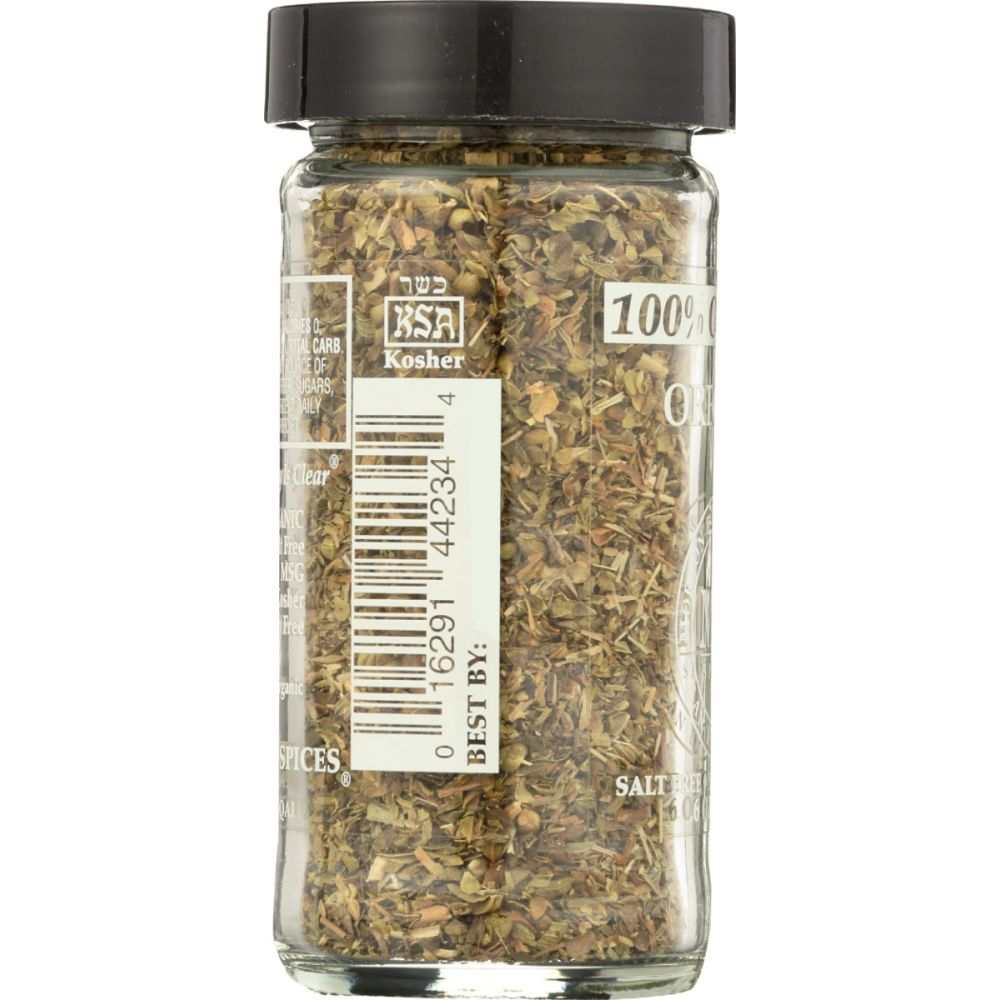 MORTON & BASSETT Oregano Organic - Fresh & Aromatic Spice for Cooking 0.6oz