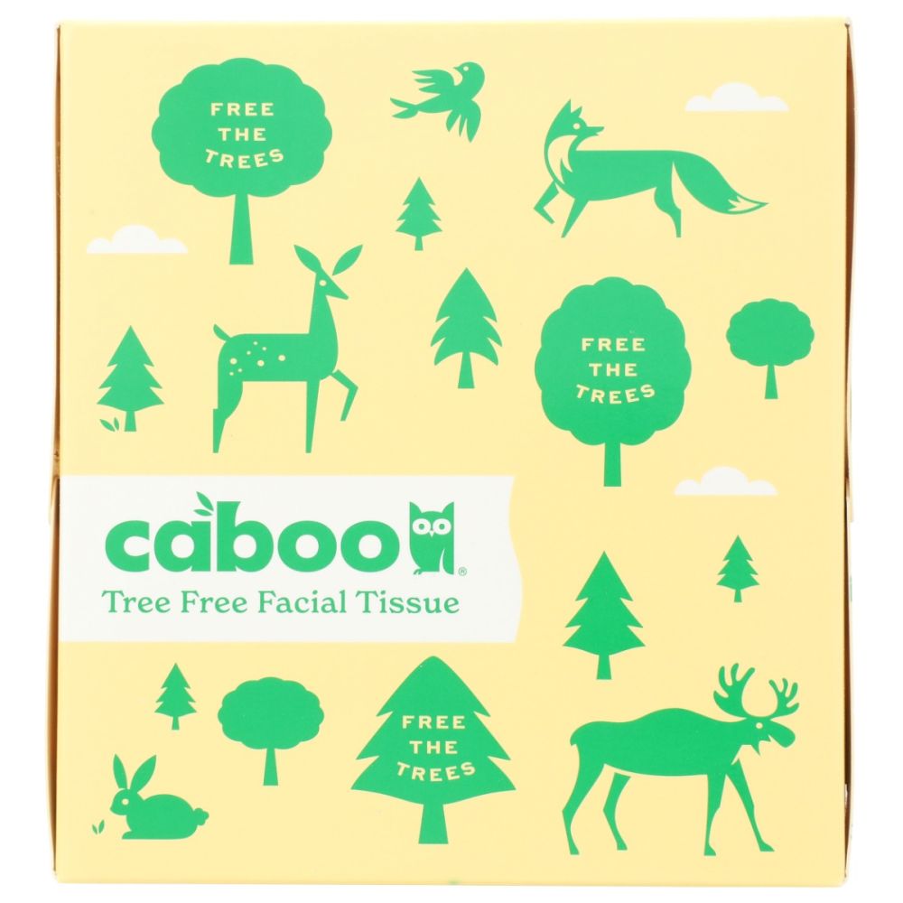 CABOO: 3Ply Facial Tissues 60Pc, 1 ea