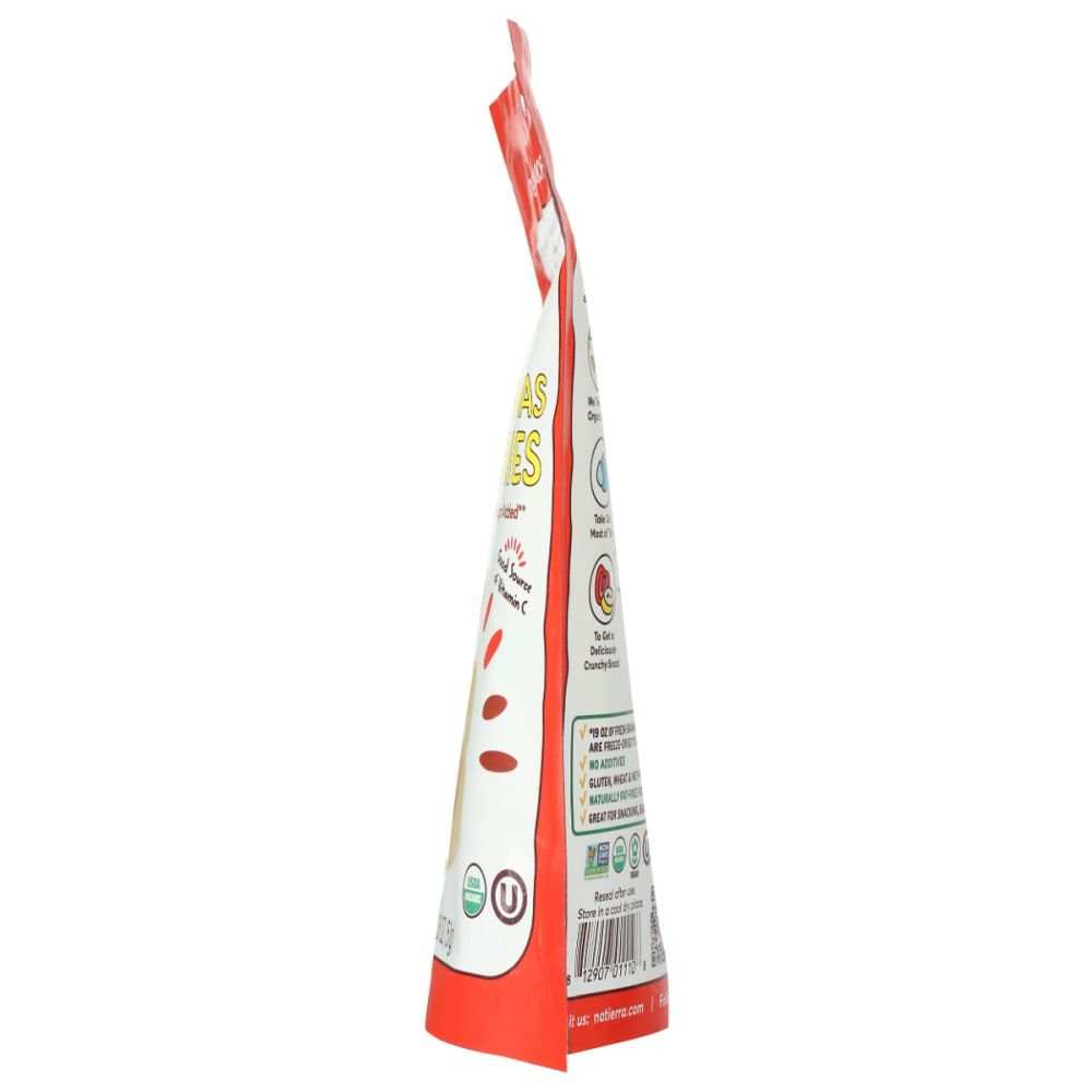 NATIERRA: Freeze Dried Organic Bananas and Strawberries, 1.8 oz