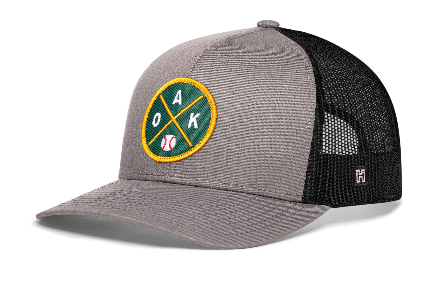Oakland Baseball Trucker Hat  |  OAK X Snapback