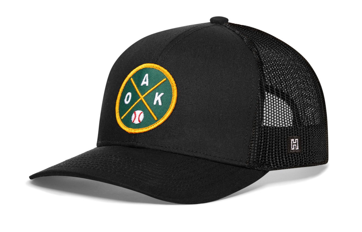 Oakland Baseball Trucker Hat  |  OAK X Snapback