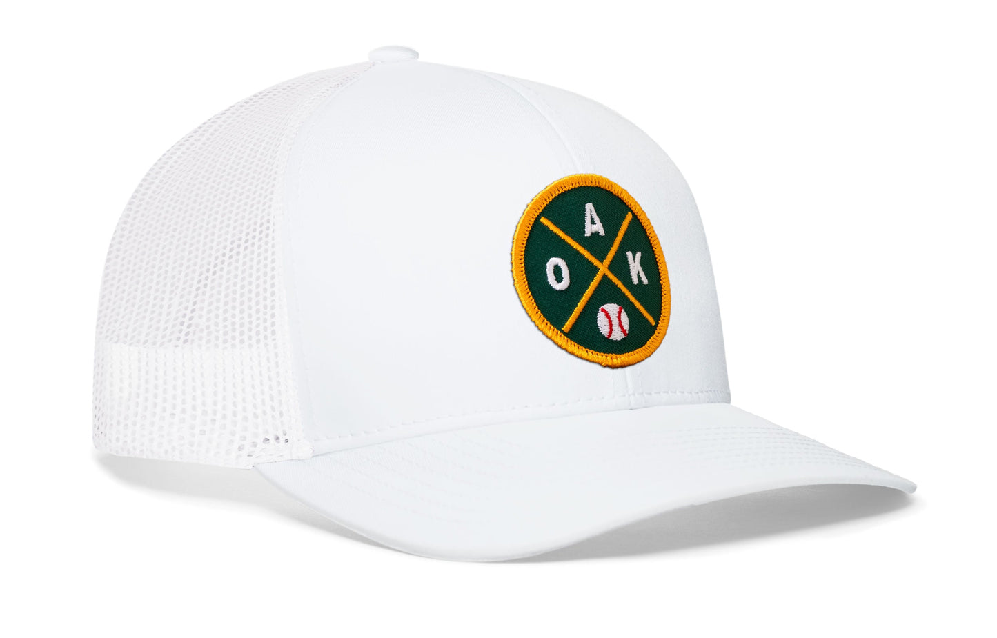Oakland Baseball Trucker Hat  |  OAK X Snapback