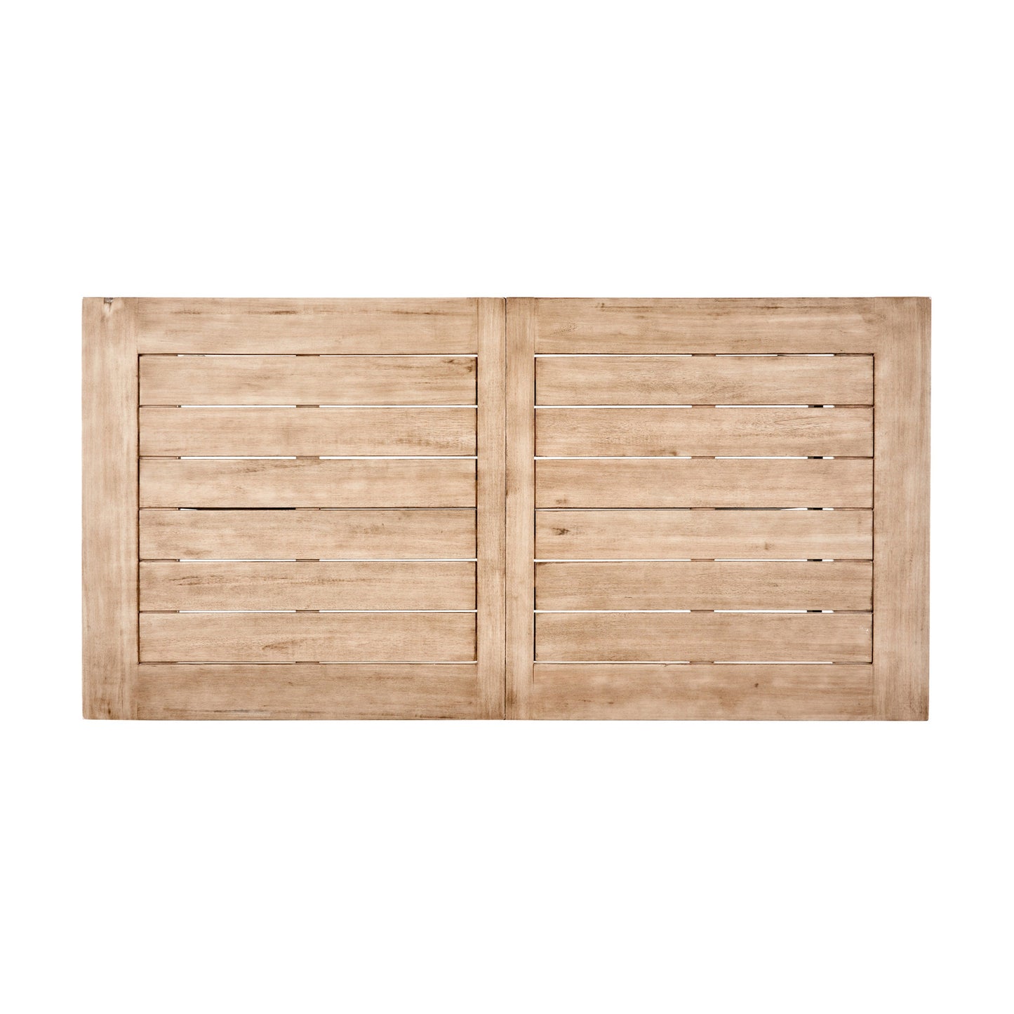 Bettina Dining Table with Slat Panel Design