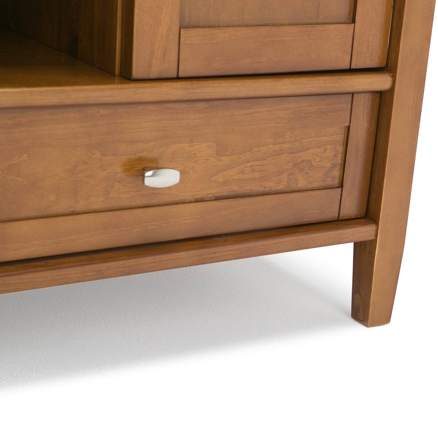 Warm Shaker 47 Inch Wide Solid Wood TV Stand