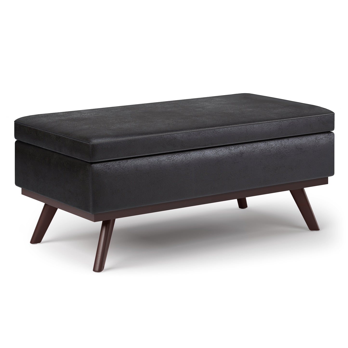 Owen 42 Inch Wide Lift Top Large Coffee Table Storage Ottoman
