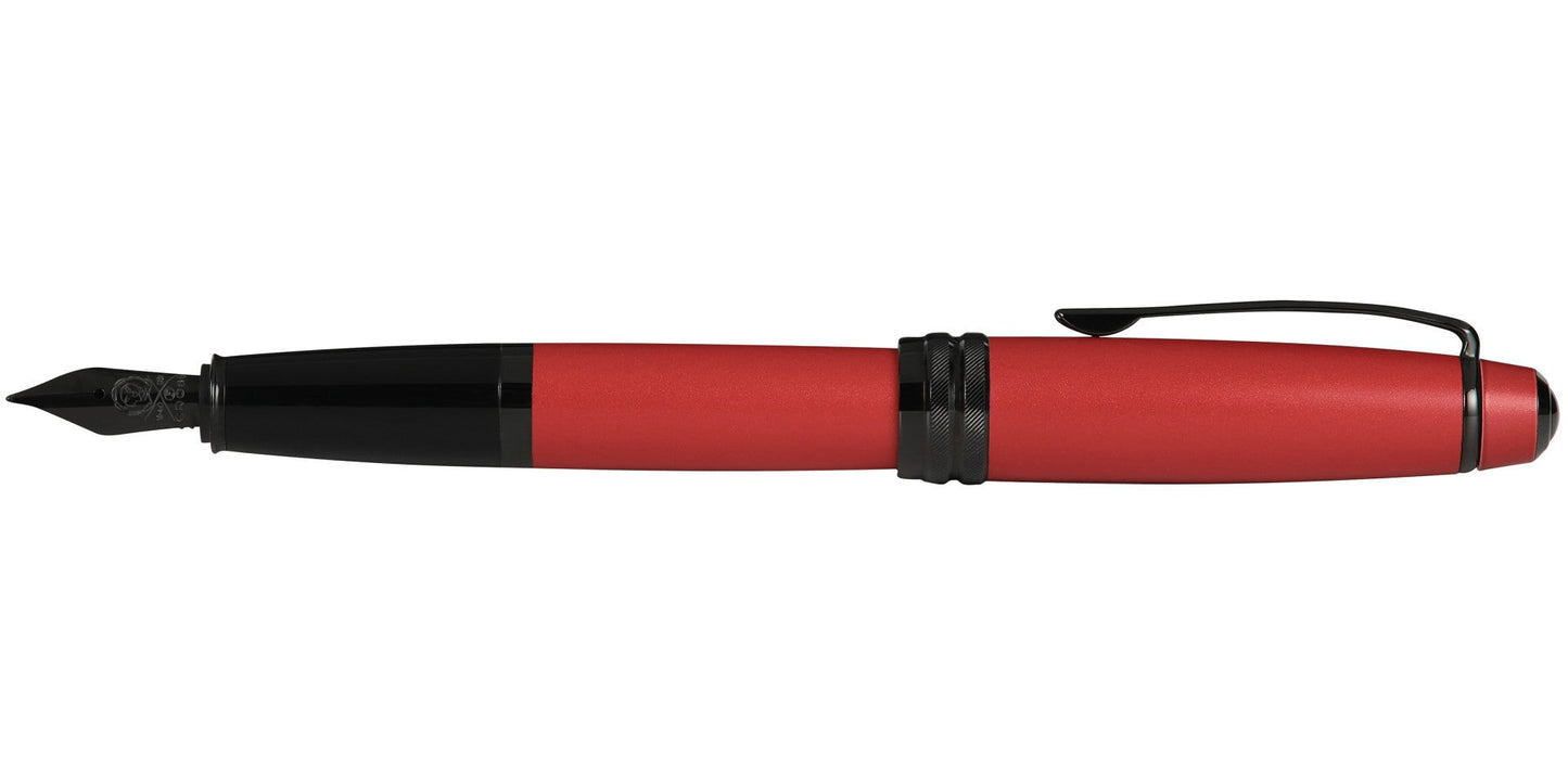 Bailey™ Matte Gray Lacquer Stainless Steel Extra-Fine Nib Fountain Pen