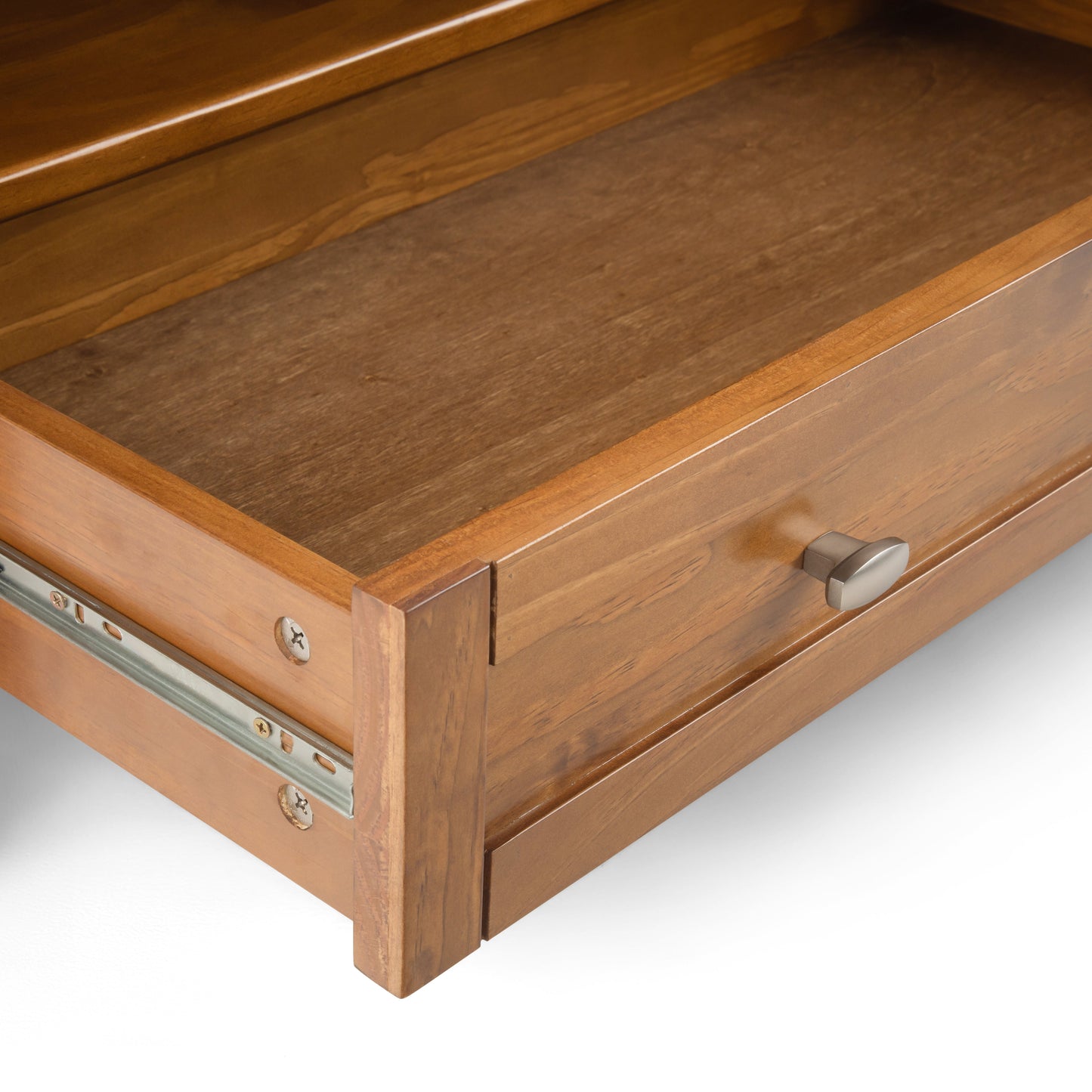 Warm Shaker 36 Inch Wide Solid Wood Square Coffee Table in Light Golden