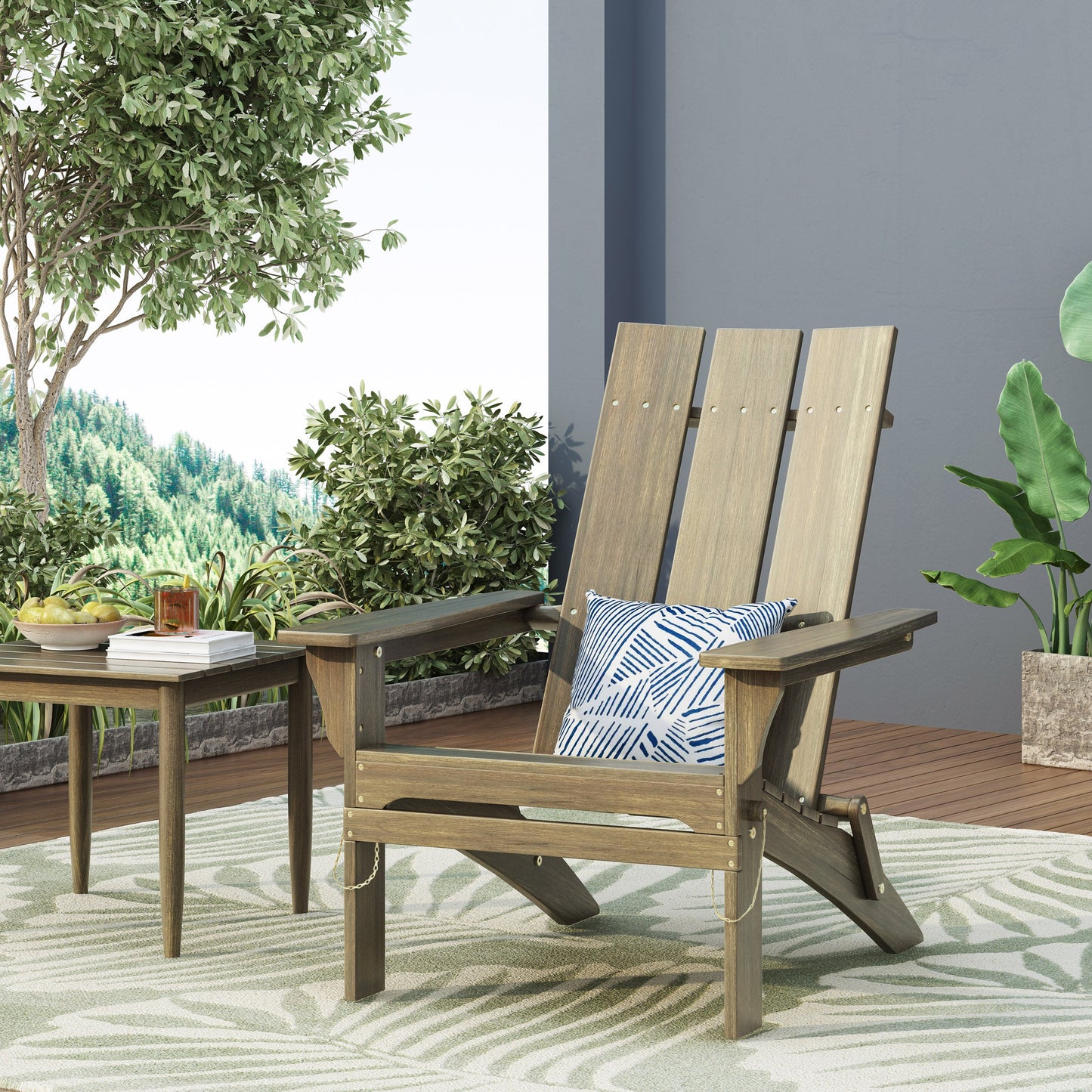 Zuma Foldable Adirondack Chair